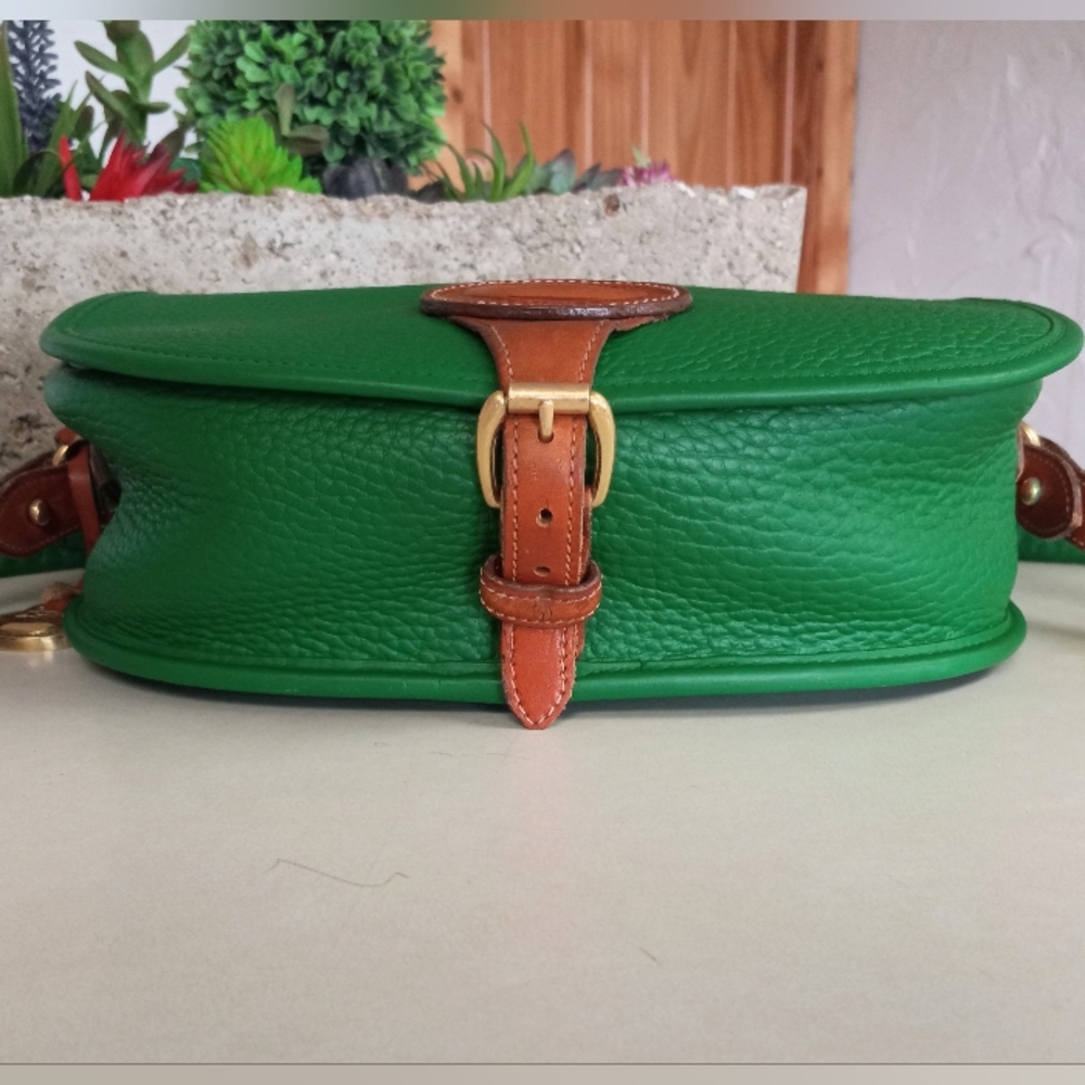 Dooney & Bourke Vintage, 1992, AWL Western Saddle Bag, Medium Size - Picture 7 of 14